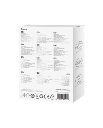 Baseus GaN5 20W Mini (fioletowa) ładowarka sieciowa nr 1