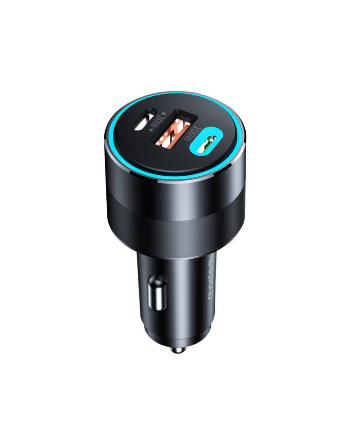 Choetech TC0011 130W 2x USB C 1x USB A (czarna) ładowarka samochodowa główny
