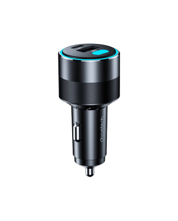 Choetech TC0011 130W 2x USB C 1x USB A (czarna) ładowarka samochodowa nr 2