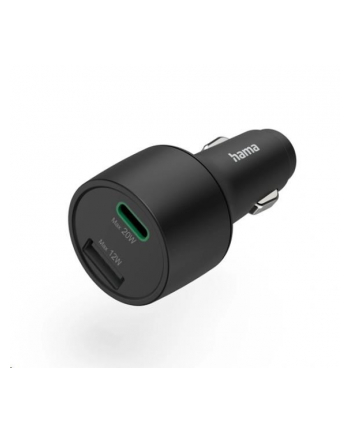 Hama ładowarka samochodowa USB-C/USB-A Power Delivery/Quick Charge 32W czarna ładowarka samochodowa | USB-C/USB-A | Power Delivery/Quick Charge | 30 W | czarna