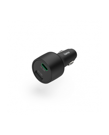 Hama ładowarka samochodowa USB-C/USB-A Power Delivery/Quick Charge 32W czarna ładowarka samochodowa | USB-C/USB-A | Power Delivery/Quick Charge | 30 W | czarna