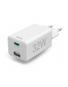 Hama ładowarka sieciowa mini 32W sieciowa 1x USB-C, 1x USB-A + kabel USB-C ładowarka sieciowa Hama | Power Delivery | Qualcomm® | 32W | USB-A | kabel USB-C - nr 1