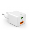 Hama ładowarka sieciowa mini 20W PD/QC 1x USB-C, 1x USB-A biała ładowarka sieciowa | USB-C/USB-A | Power Delivery/Quick Charge | 20W | biała - nr 11