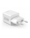 Hama ładowarka sieciowa mini 20W PD/QC 1x USB-C, 1x USB-A biała ładowarka sieciowa | USB-C/USB-A | Power Delivery/Quick Charge | 20W | biała - nr 12