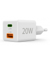 Hama ładowarka sieciowa mini 20W PD/QC 1x USB-C, 1x USB-A biała ładowarka sieciowa | USB-C/USB-A | Power Delivery/Quick Charge | 20W | biała - nr 16