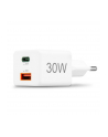 Hama ładowarka mini 30W PD/QC 1x USB-C, 1x USB-A biała ładowarka sieciowa | USB-C/USB-A | Power Delivery/Quick Charge | 30W | biała - nr 15