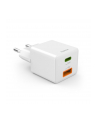 Hama ładowarka mini 30W PD/QC 1x USB-C, 1x USB-A biała ładowarka sieciowa | USB-C/USB-A | Power Delivery/Quick Charge | 30W | biała - nr 22