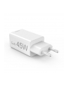 Hama ładowarka sieciowa mini GaN 45W PD/QC 1x USB-C, 1x USB-A biała ładowarka sieciowa | USB-C/USB-A | Power Delivery/Quick Charge | 45W | biała - nr 17
