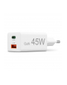 Hama ładowarka sieciowa mini GaN 45W PD/QC 1x USB-C, 1x USB-A biała ładowarka sieciowa | USB-C/USB-A | Power Delivery/Quick Charge | 45W | biała - nr 6