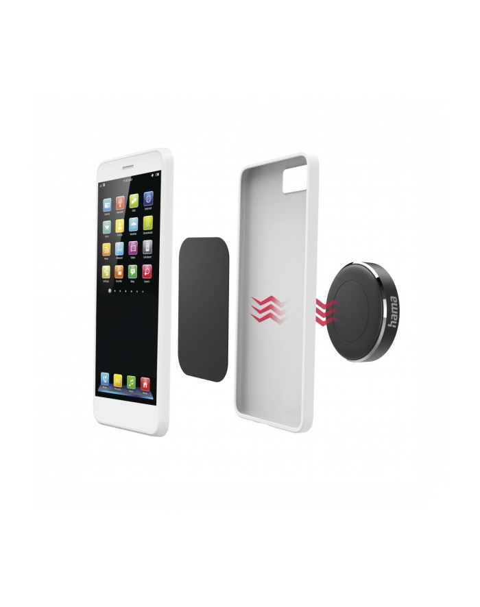 Hama ''Magnet'' czarny Hama | uchwyt samochodowy | GSM główny