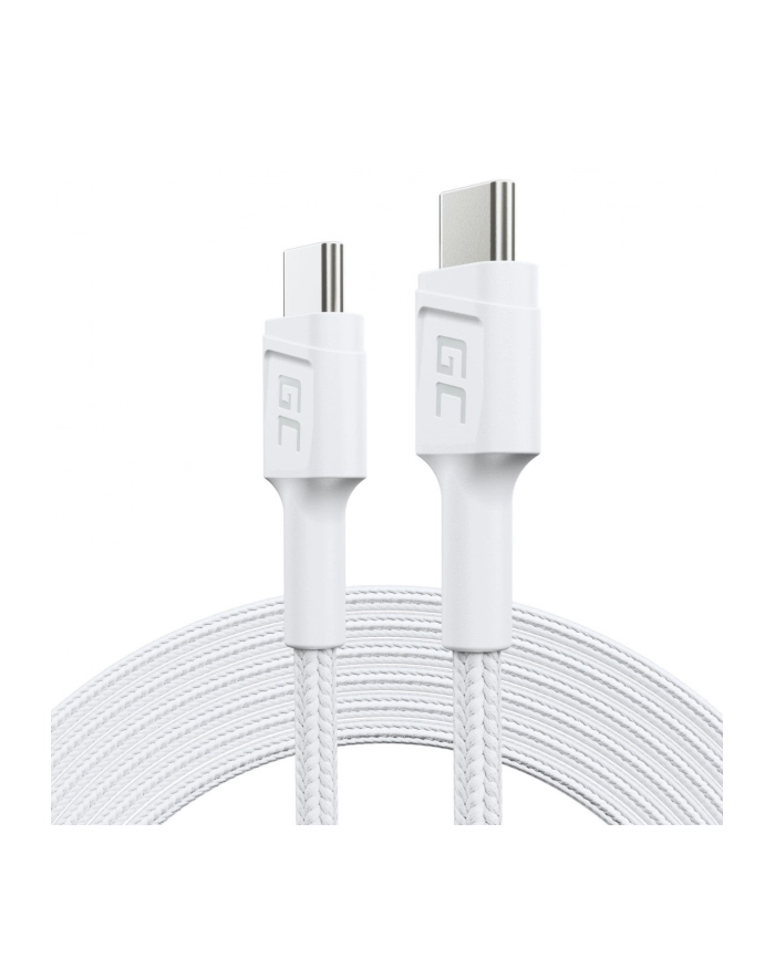 Green Cell Kabel Biały Typ Usb C 2M główny