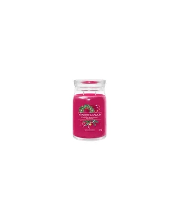 Yankee Candle Signature Sparkling Winterberry Świeca Duża 567g