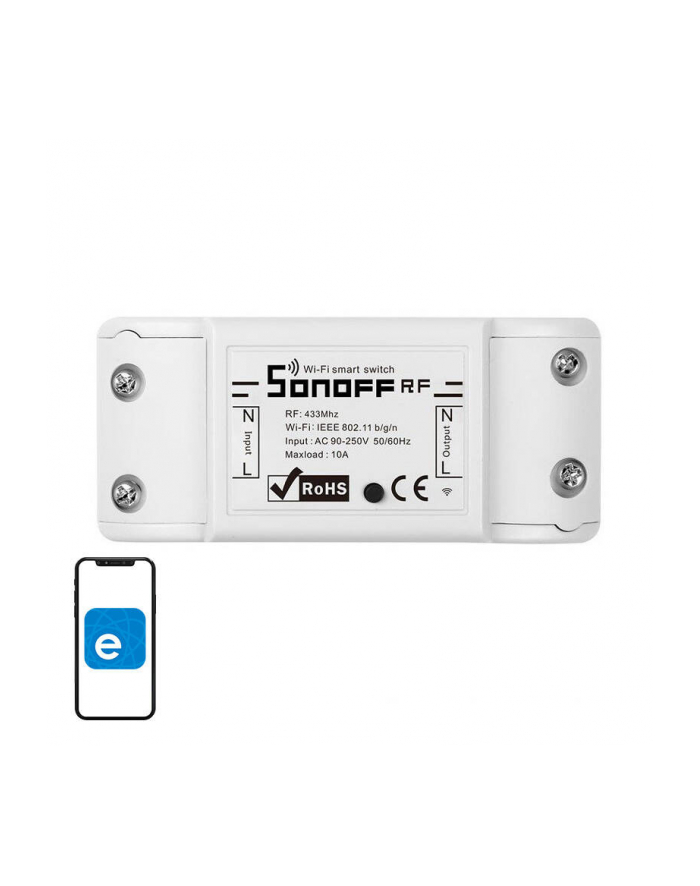 Sonoff WiFi + RF 433 R2 (M0802010002) główny
