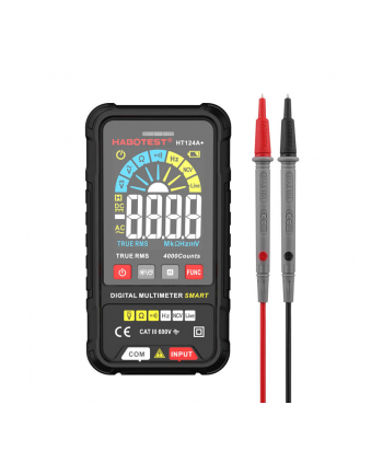 Habotest Cyfrowy Multimetr Uniwersalny HT124A+