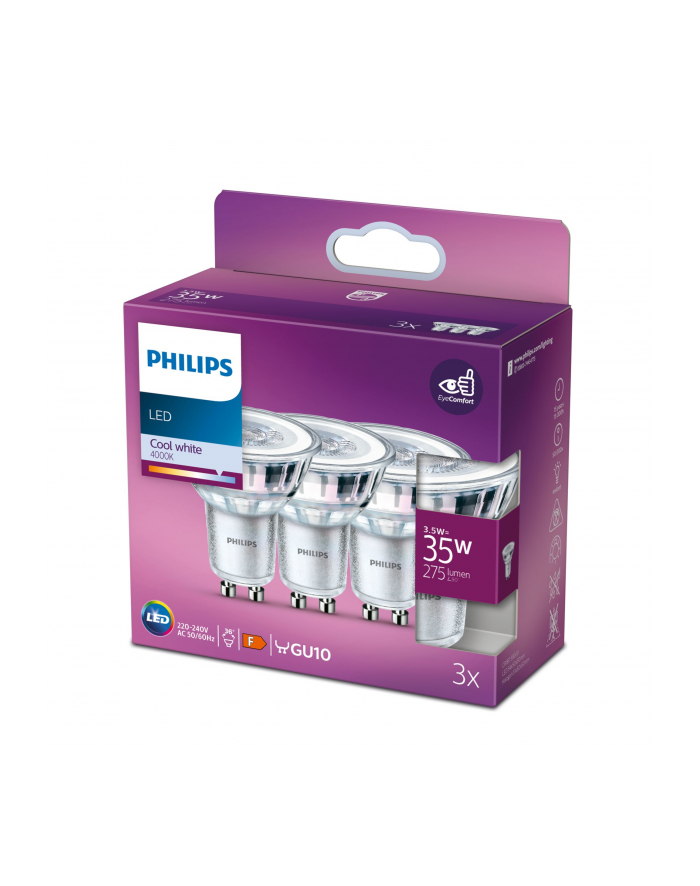 Philips Żarówka LED 3.5W GU10 (929001218056) główny