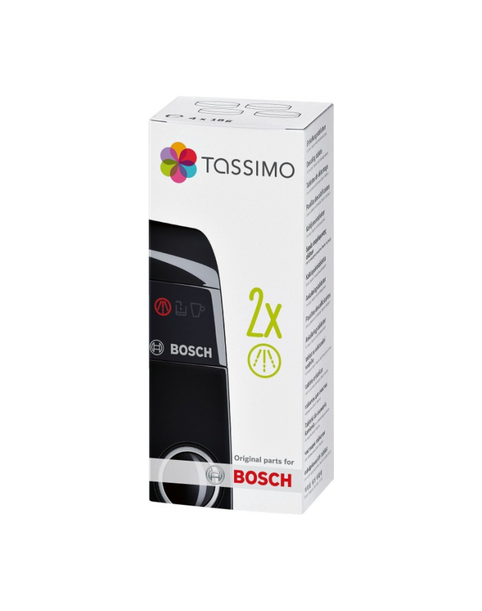 Bosch odkamieniacz TCZ6004 4 tabletki do odkamieniania (odpowiedni do wszystkich ekspresów TASSIMO) główny