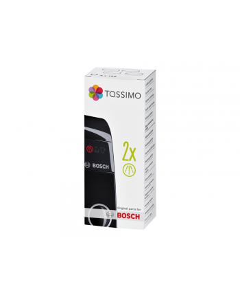 Bosch odkamieniacz TCZ6004 4 tabletki do odkamieniania (odpowiedni do wszystkich ekspresów TASSIMO)