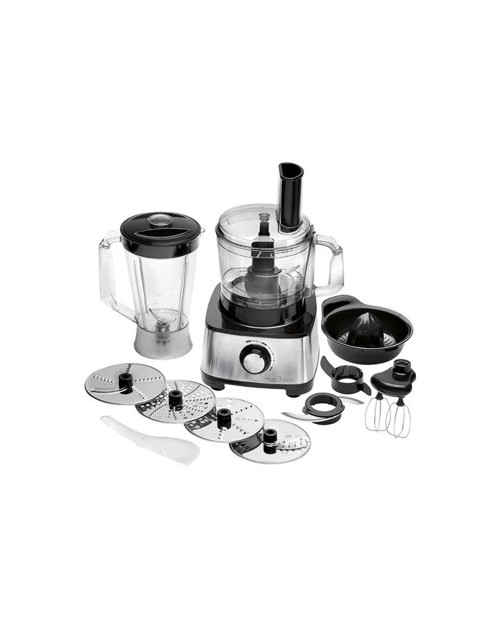 Profi Cook PC-KM 1063 Moc [W]: 1200 | Pojemność misy [l]: 1,5 | Funkcje: Mielenie mięsa, Wyciskanie soku, Mieszanie, Miksowanie, Tarcie, Ubijanie główny