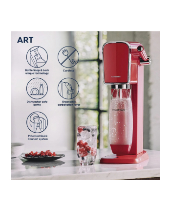 Sodastream ART Mandarin Red
