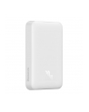 Baseus Magnetic Mini powerbank z ładowaniem indukcyjnym MagSafe 15W / szybkie ładowanie PD QC 20W 10000mAh biały (Overseas Edition) + Xiaobai Series k - nr 12