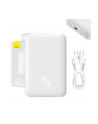 Baseus Magnetic Mini powerbank z ładowaniem indukcyjnym MagSafe 15W / szybkie ładowanie PD QC 20W 10000mAh biały (Overseas Edition) + Xiaobai Series k - nr 1