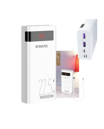 ROMOSS Sense 8PF 30000mAh Biały (PHP308521735H)