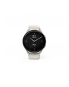 Hama Smartwatch 8900, GPS, AMOLED 1.3, srebrna koperta, beżowy pasek silikonowy (178612) - nr 1