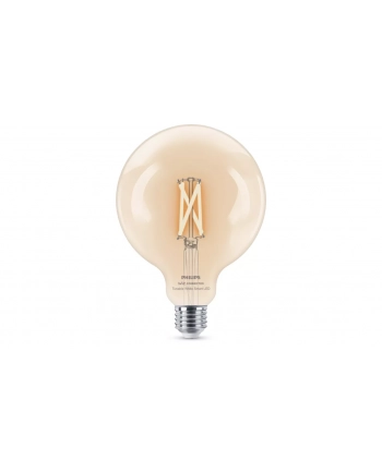 Philips Smart LED Żarówka filament przezroczysta E27 G125 7 W (60 W), zimna - ciepła biel (929003017821) nr 1