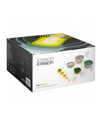 Joseph Joseph Nest 9 Opal 40076 Wymiary [cm]: 32 x 27 x 14.5 | Materiał: polipropylen, silikon | Kolor: wielokolorowy| Mycie w zmywarce: tak nr 1