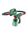 Bosch PFS 2000 Przeznaczenie: drewno i ściany | Moc [W]: 440 | Pojemność [ml]: 800 | Wyposażenie: dysza do lakierów i lazur, farb ściernych, szczotka - nr 7
