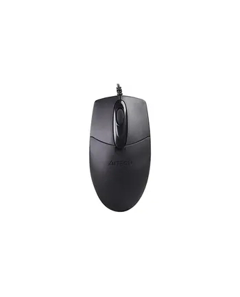 A4Tech OP-720 czarna mysz przewodowa | optyczna | 1200 dpi | 2 przyciski | USB 2.0 | kabel 1,5m