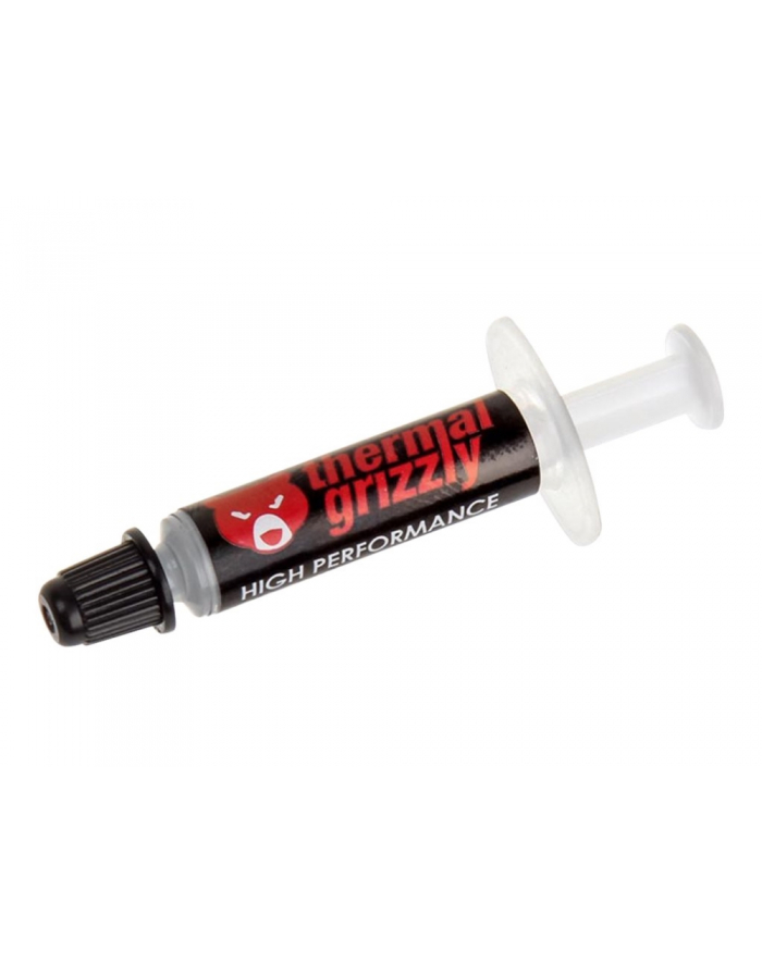 Thermal Grizzly pasta termoprzewodząca Aeronaut - 1 g / 0,27 ml przew. cieplna: 8,5 W/(m·K) | gęstość: 2,6 g/cm³ | lepkość: 110 - 160 Pa·s | zakres temp: -150 do +200 °C główny