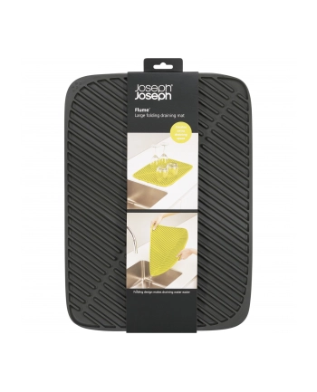 Joseph Joseph Flume L 85089 grafitowy Wymiary [cm]: 31.4 x 43.4 x 0.9| Materiał: guma | Kolor: grafitowy | Mycie w zmywarce: nie nr 1