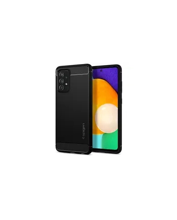 Spigen Rugged Armor Galaxy A52/A52S LTE/5G matte Kolor: CZARNY etui na telefon