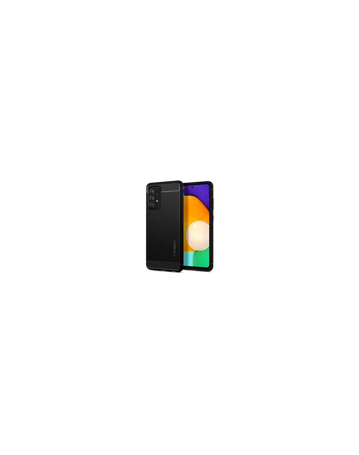 Spigen Rugged Armor Galaxy A52/A52S LTE/5G matte Kolor: CZARNY etui na telefon główny
