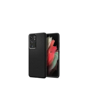 Spigen Liquid Air Galaxy S21 Ultra matte Kolor: CZARNY etui na telefon