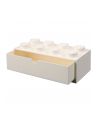 Lego Brick 8 Desk Drawer biały szufladka na biurko klocek - nr 5