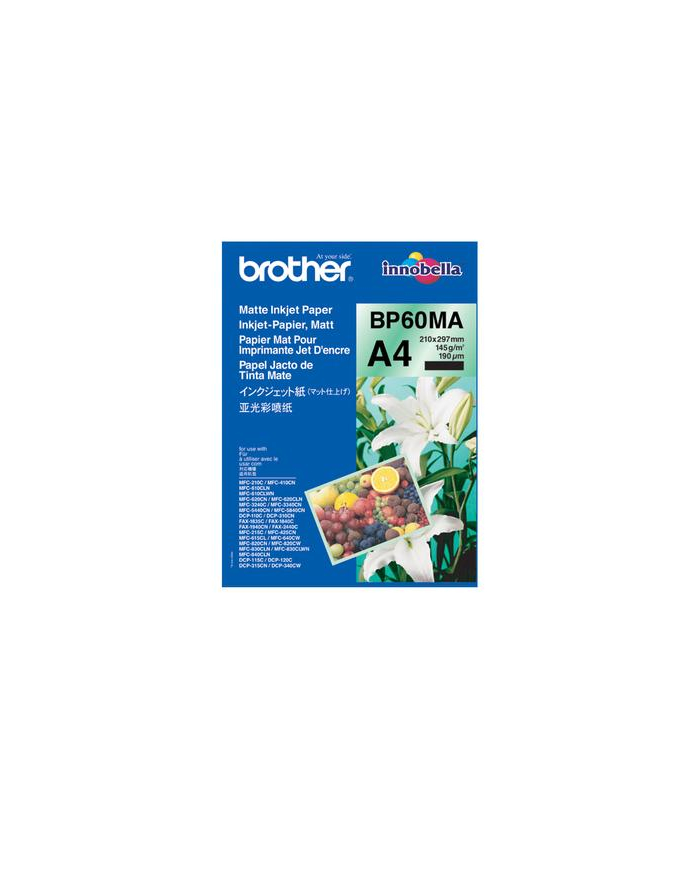 Papier Bczerwonyher Photo mat A4 25 ark, 145 g 25 arkuszy, 145 g, mat główny