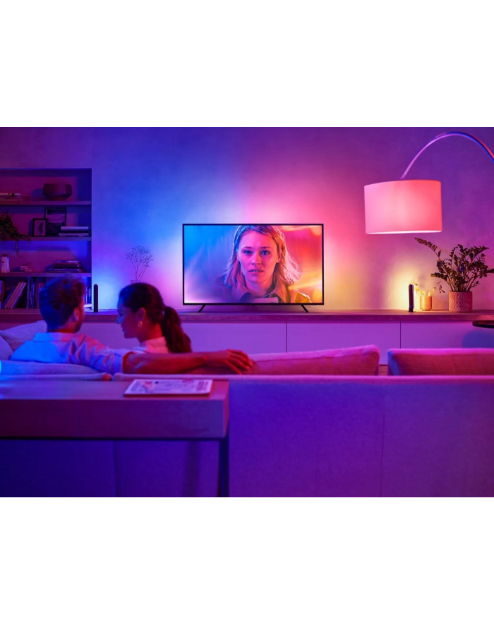 Philips Hue taśma LED gradient 55'#039; kolorowa RGB i wszystkie odcienie bieli | elastyczna | do zestawu Hue | z zasilaczem główny