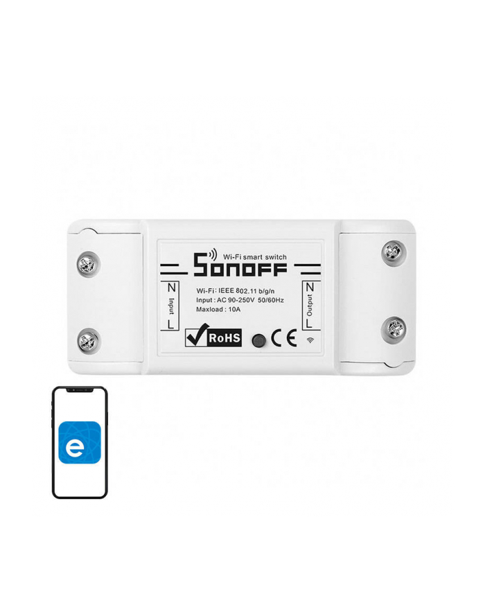 Sonoff Basic (R2) Inteligentny przełącznik WiFi Sonoff Basic R2 główny