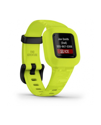 Garmin Vivofit Junior 3 Moro Komunikacja: Bluetooth | Wyświetlacz: 0,78'' | Wodoszczelność 5 ATM