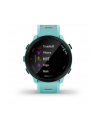 Garmin Forerunner 55 turkusowy Komunikacja: Bluetooth | Wyświetlacz: 1,04'' | Pulsometr | GPS | Wodoszczelność 5 ATM - nr 15