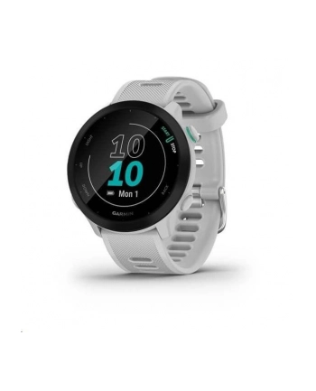 Garmin Forerunner 55 biały Komunikacja: Bluetooth | Wyświetlacz: 1,04'' | Pulsometr | GPS | Wodoszczelność 5 ATM nr 2