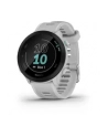 Garmin Forerunner 55 biały Komunikacja: Bluetooth | Wyświetlacz: 1,04'' | Pulsometr | GPS | Wodoszczelność 5 ATM - nr 6