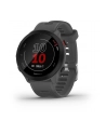 Garmin Forerunner 55 grafitowy Komunikacja: Bluetooth | Wyświetlacz: 1,04'' | Pulsometr | GPS | Wodoszczelność 5 ATM - nr 15
