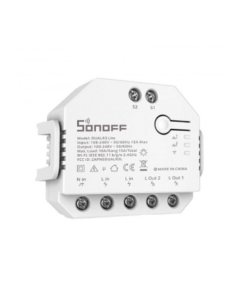 Sonoff Dual R3 Lite Inteligentny przełącznik WiFi Sonoff Dual 2-kanałowy