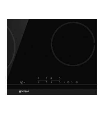 Gorenje ECT641BCSC Ilość pól grzewczych: 4 | Wykończenie: szlif przedni | Kolor: czarny | Sterowanie: panel dotykowy | Wymiary (W/S/G) cm: 5,4/60/52