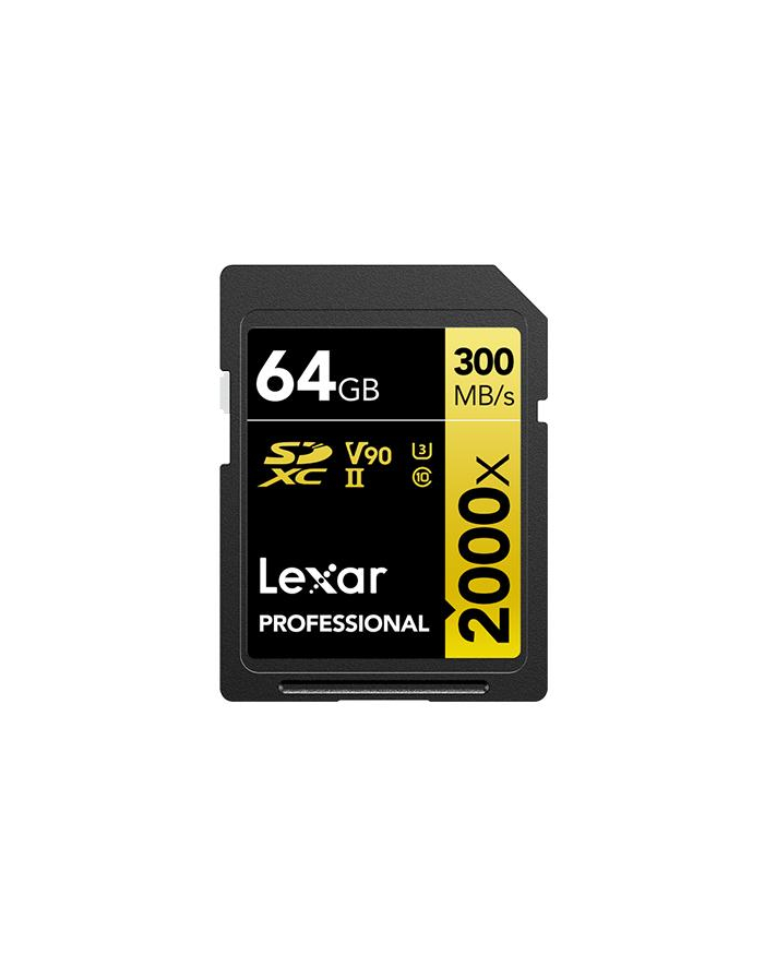 Lexar SDXC 64GB Professional 2000x UHS-II U3 ( 260/300 MB/s ) główny