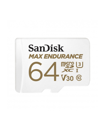 SanDisk Max Endurance microSDXC 64GB Class 10 U3 + Adapter microSDHC | 64GB | Class 10 | U3 | Adapter SD