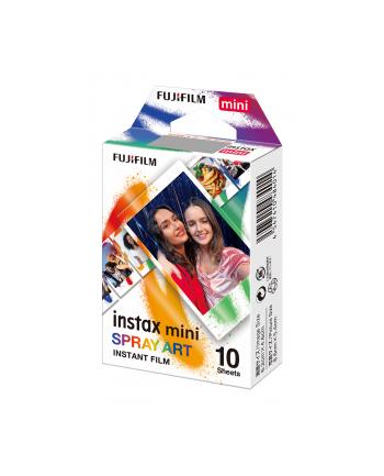 Fuji Instax mini film ''Spray Art''